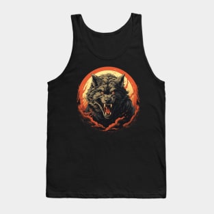 Full Moon Werewolf Tank Top